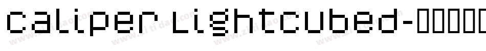 Caliper LightCubed字体转换